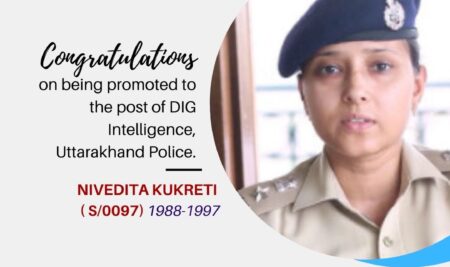 Congratulations Ms. Nivedita Kukreti (S/0097)